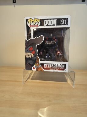 Funko Pop! Games Cyberdemon Vinyl Figure - Black, Red, Purple